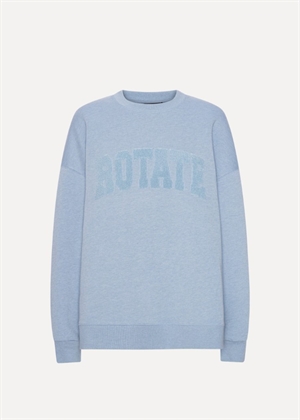 Iris crewneck classic sweatshirt Forever Blue ROTATE